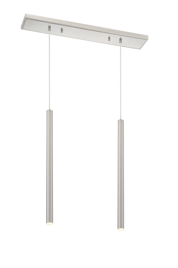Z-Lite Forest 917MP24-BN-LED-2LBN Pendant Light - Brushed Nickel