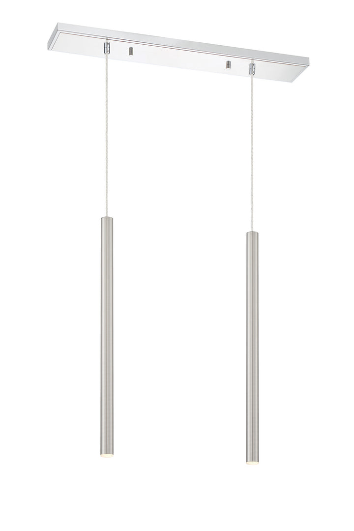 Z-Lite Forest 917MP24-BN-LED-2LCH Pendant Light - Chrome