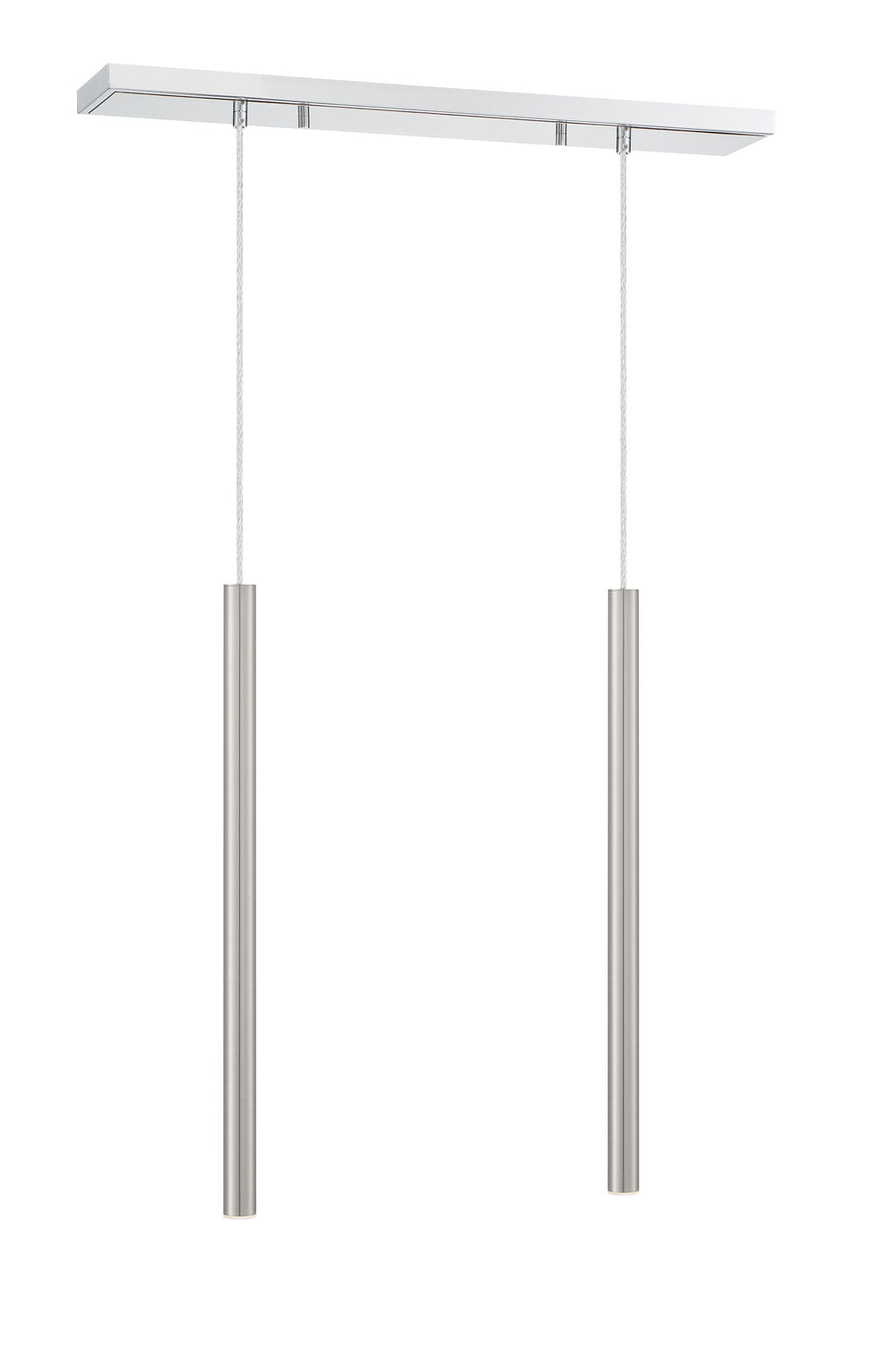 Z-Lite Forest 917MP24-BN-LED-2LCH Pendant Light - Chrome