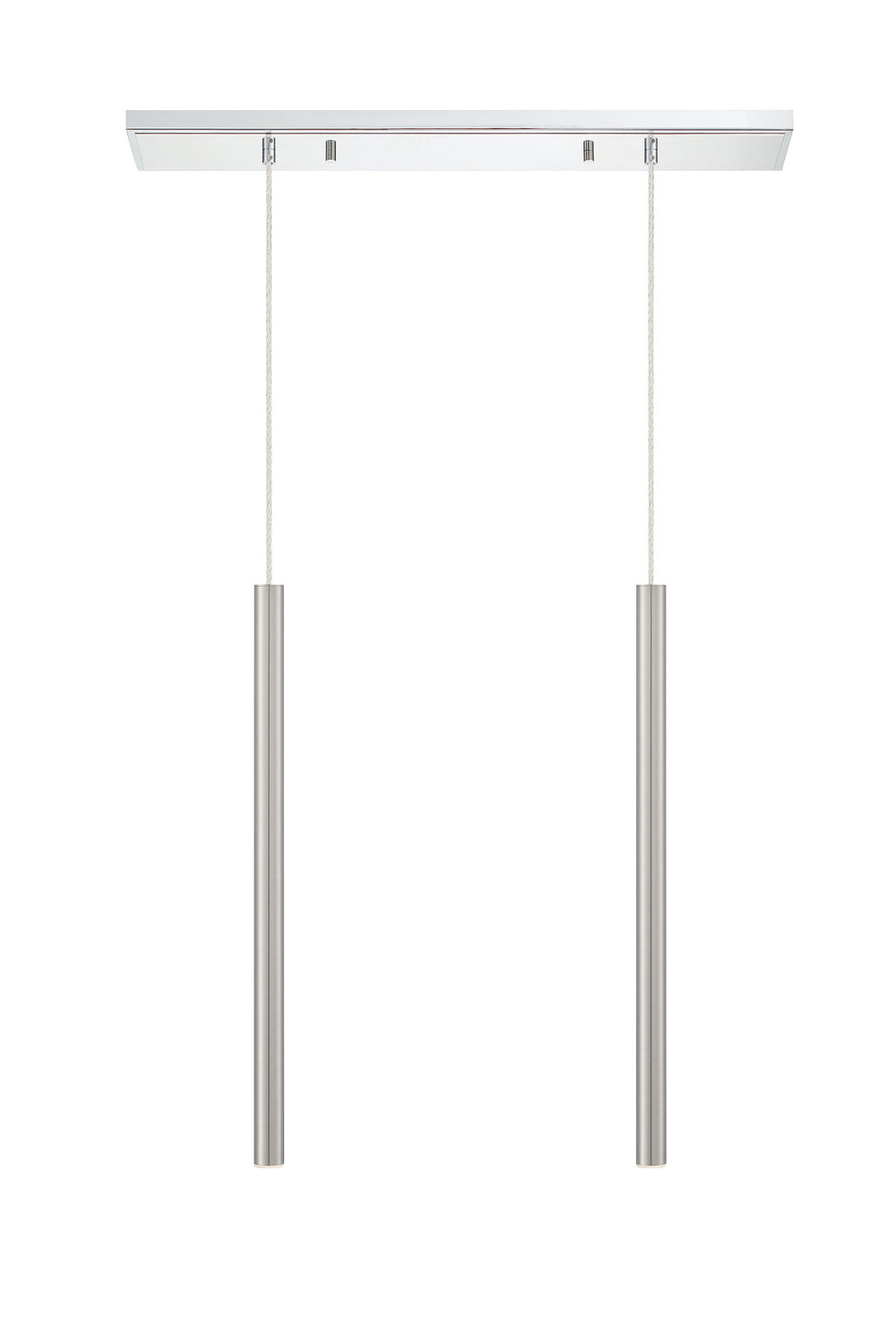 Z-Lite Forest 917MP24-BN-LED-2LCH Pendant Light - Chrome