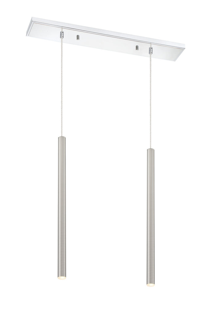 Z-Lite Forest 917MP24-BN-LED-2LCH Pendant Light - Chrome