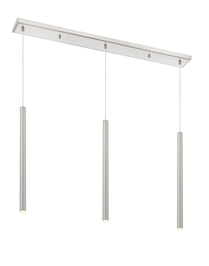 Z-Lite Forest 917MP24-BN-LED-3LBN Pendant Light - Brushed Nickel