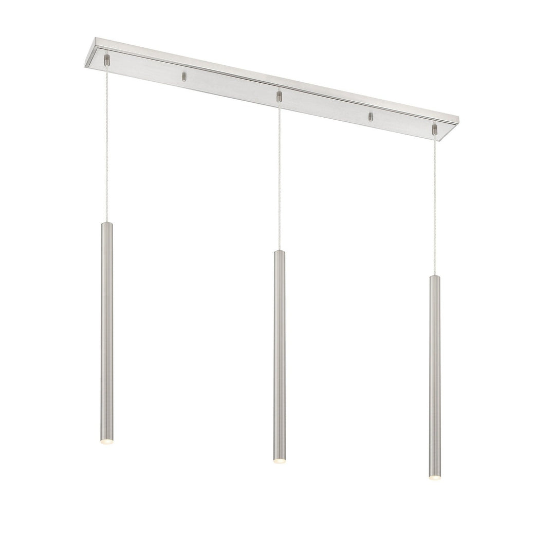 Z-Lite Forest 917MP24-BN-LED-3LBN Pendant Light - Brushed Nickel