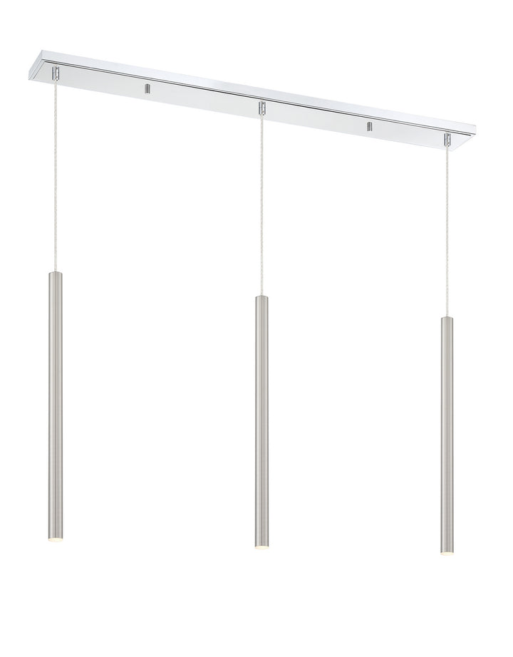 Z-Lite Forest 917MP24-BN-LED-3LCH Pendant Light - Chrome
