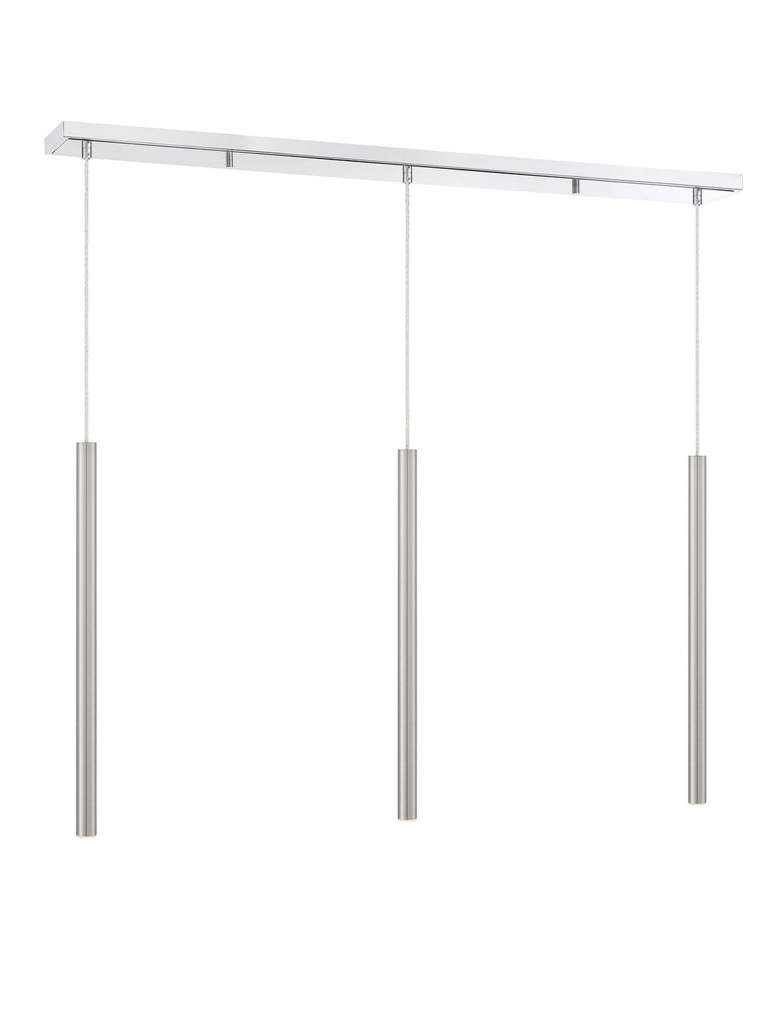 Z-Lite Forest 917MP24-BN-LED-3LCH Pendant Light - Chrome