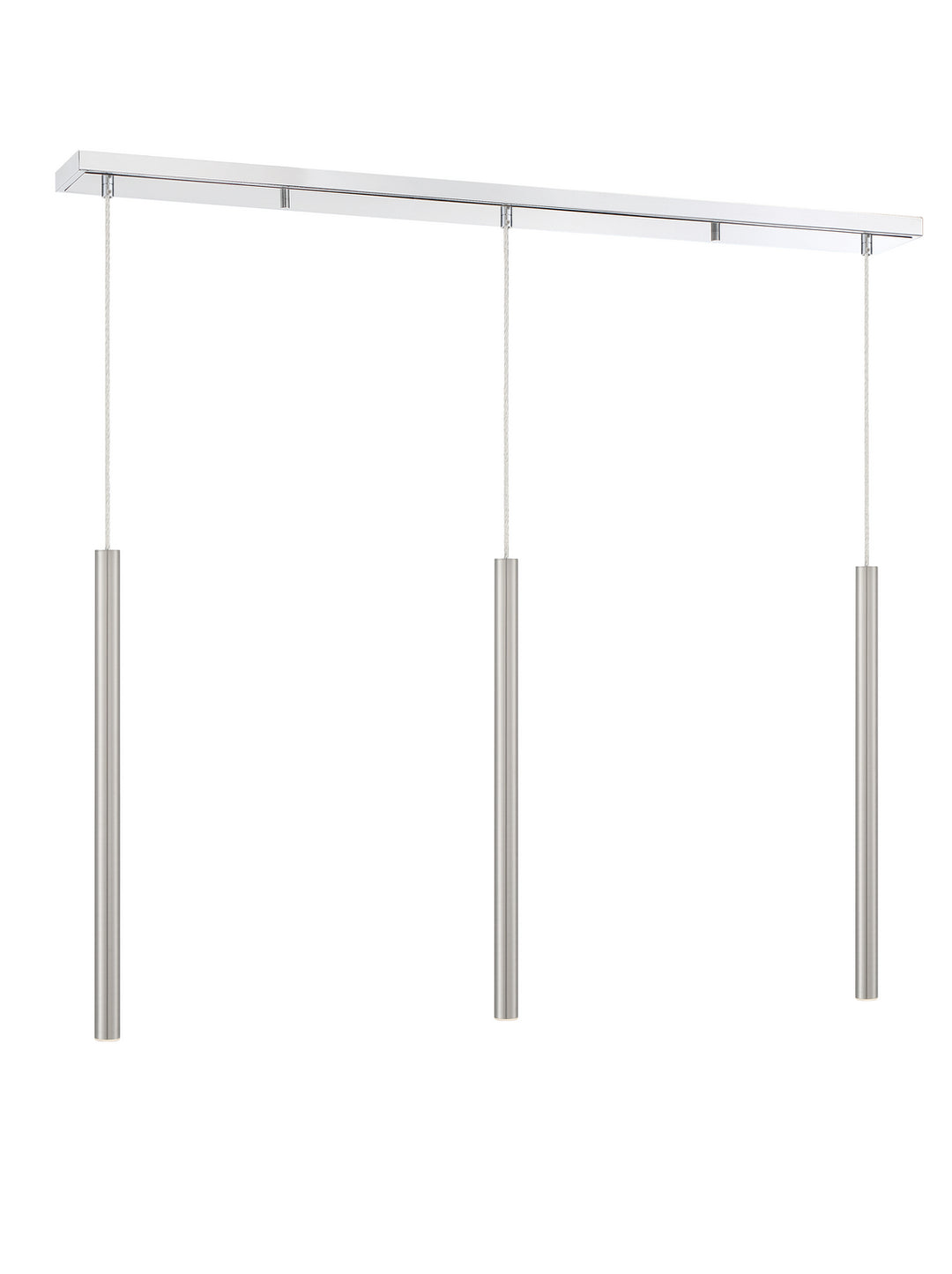Z-Lite Forest 917MP24-BN-LED-3LCH Pendant Light - Chrome
