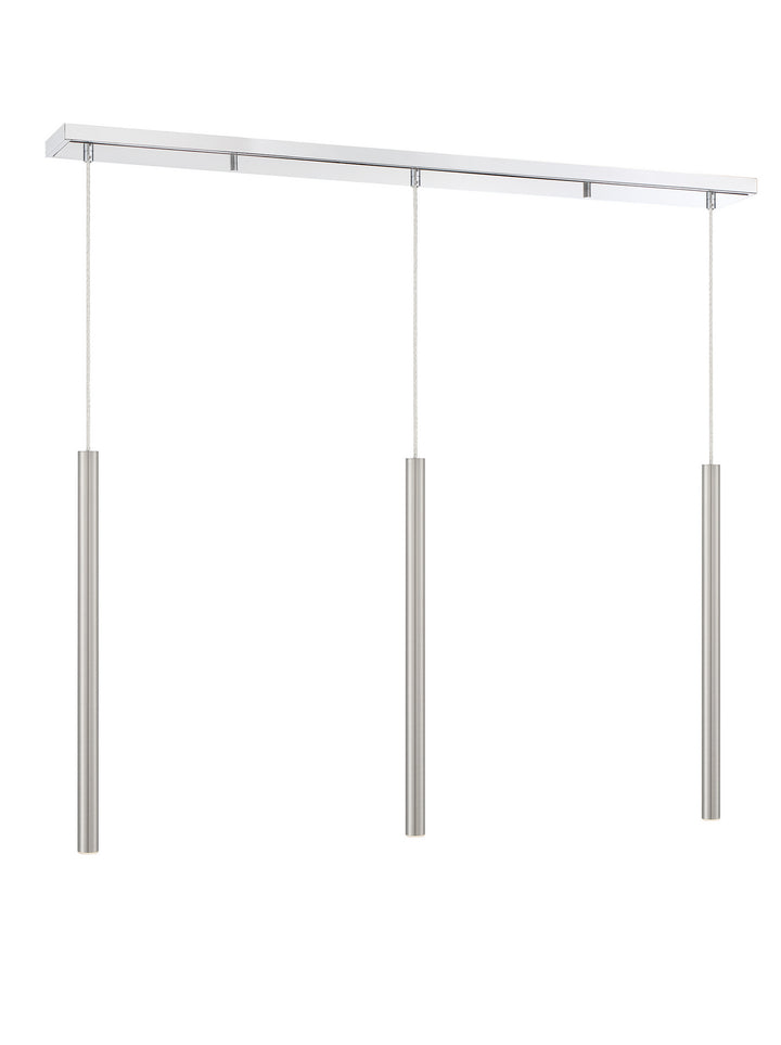 Z-Lite Forest 917MP24-BN-LED-3LCH Pendant Light - Chrome