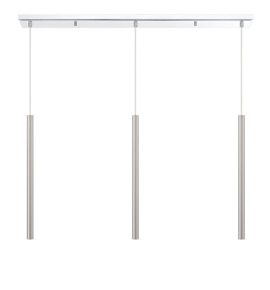 Z-Lite Forest 917MP24-BN-LED-3LCH Pendant Light - Chrome