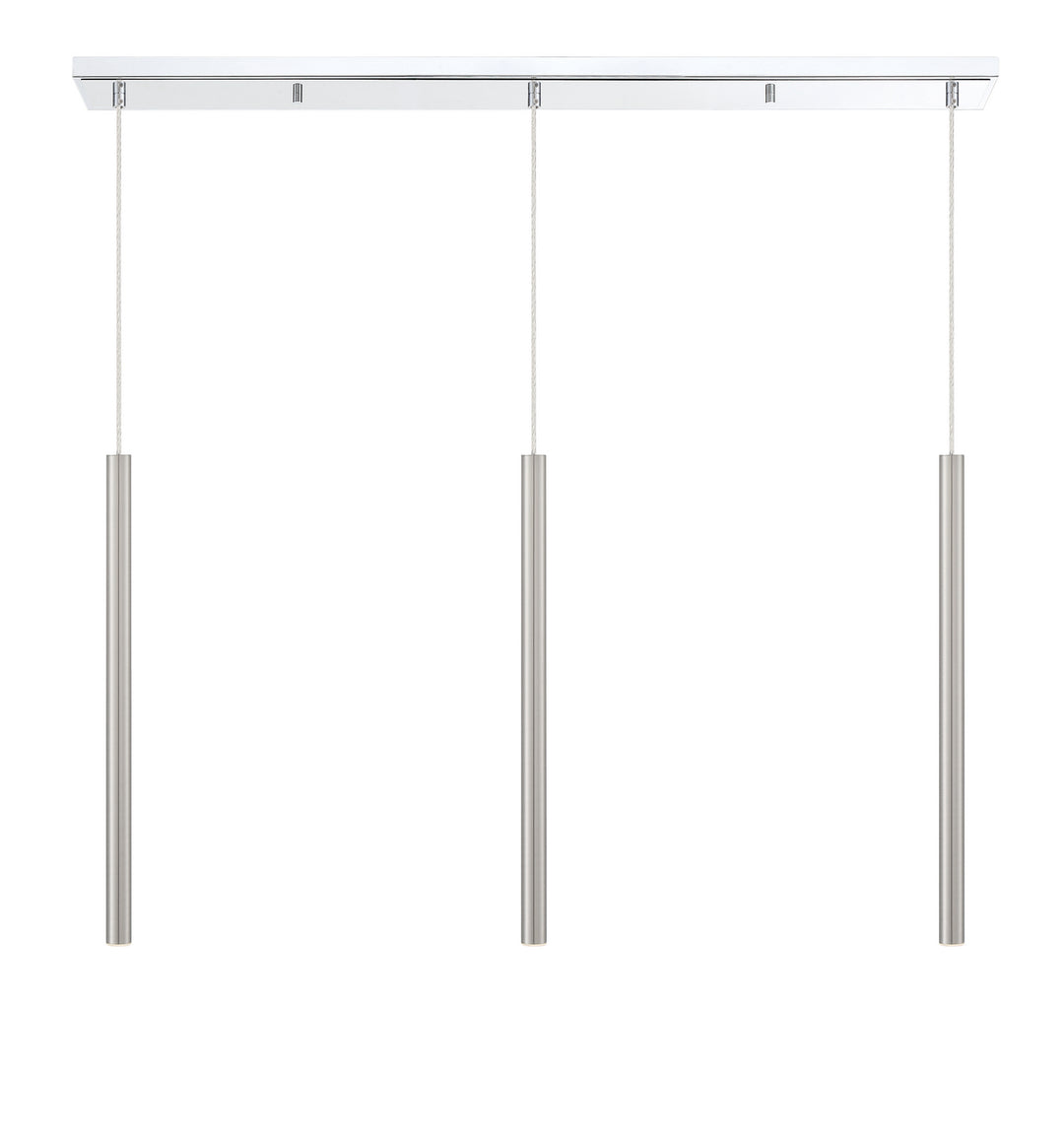 Z-Lite Forest 917MP24-BN-LED-3LCH Pendant Light - Chrome