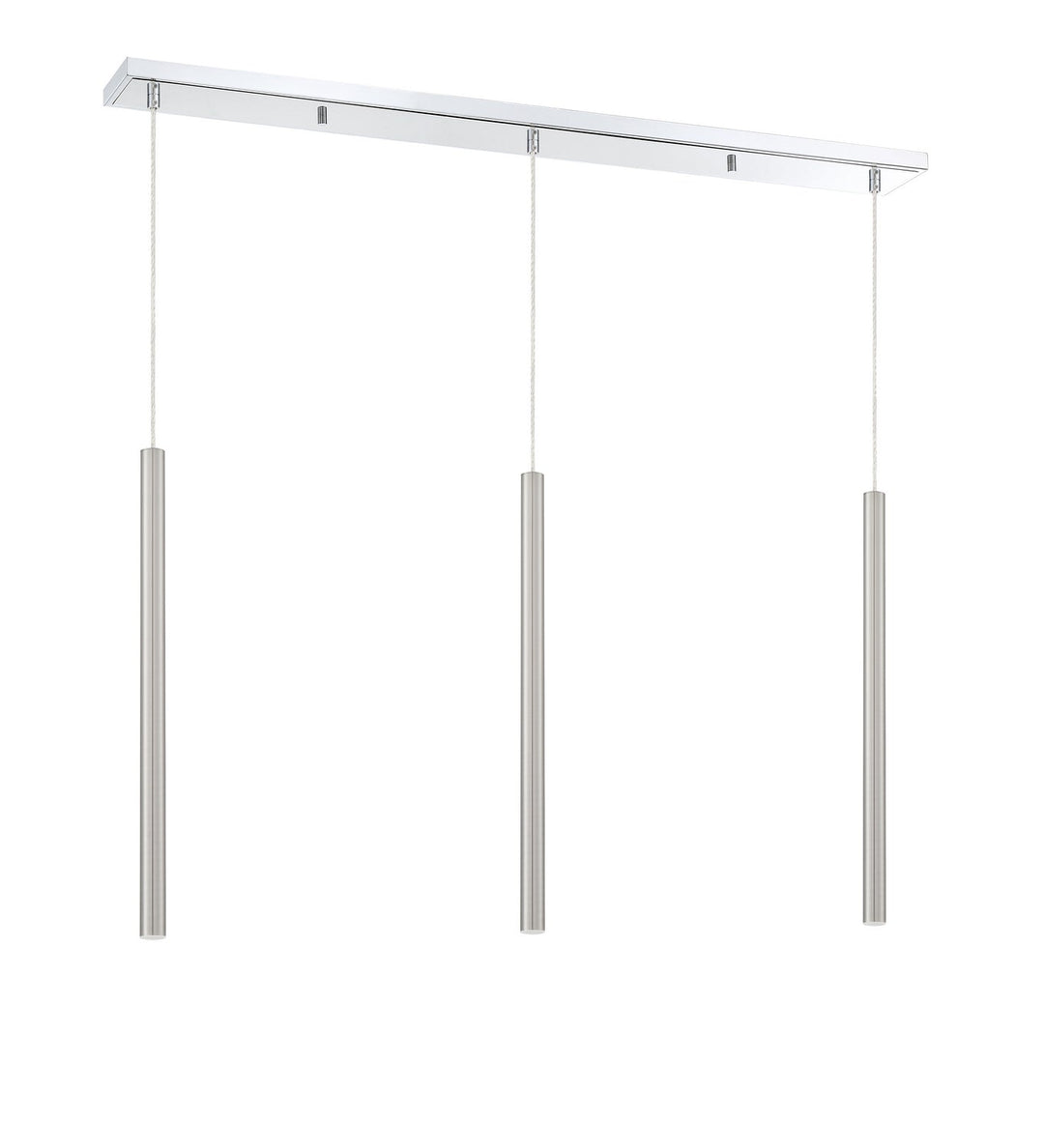 Z-Lite Forest 917MP24-BN-LED-3LCH Pendant Light - Chrome