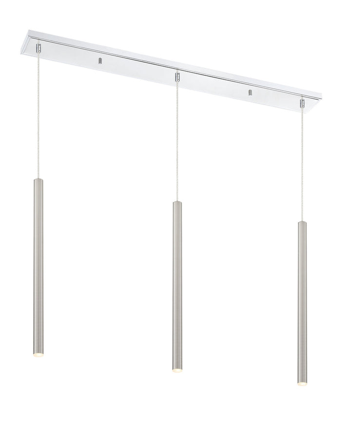 Z-Lite Forest 917MP24-BN-LED-3LCH Pendant Light - Chrome