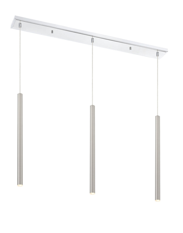 Z-Lite Forest 917MP24-BN-LED-3LCH Pendant Light - Chrome