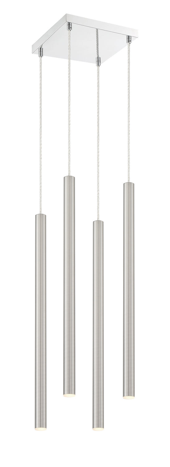 Z-Lite Forest 917MP24-BN-LED-4SCH Chandelier Light - Chrome