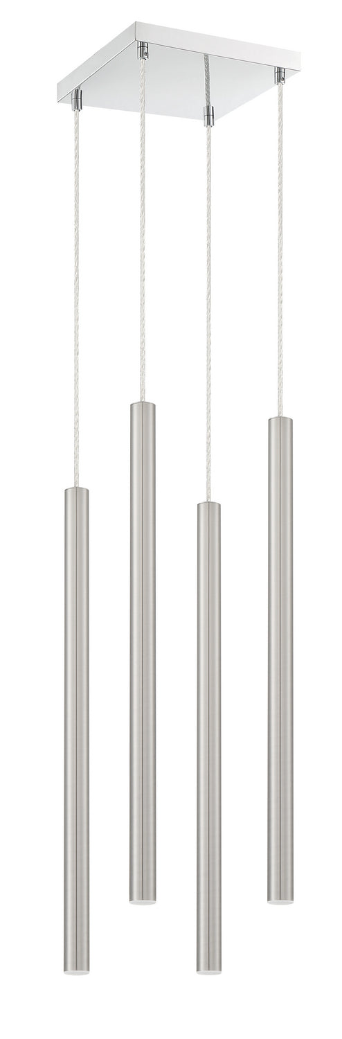 Z-Lite Forest 917MP24-BN-LED-4SCH Chandelier Light - Chrome