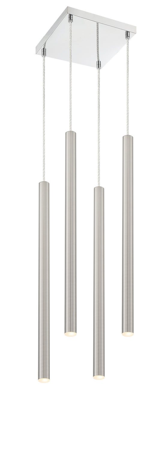 Z-Lite Forest 917MP24-BN-LED-4SCH Chandelier Light - Chrome