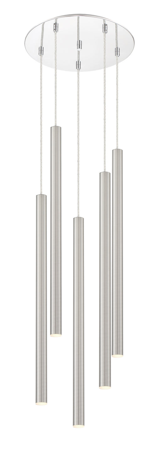 Z-Lite Forest 917MP24-BN-LED-5RCH Chandelier Light - Chrome