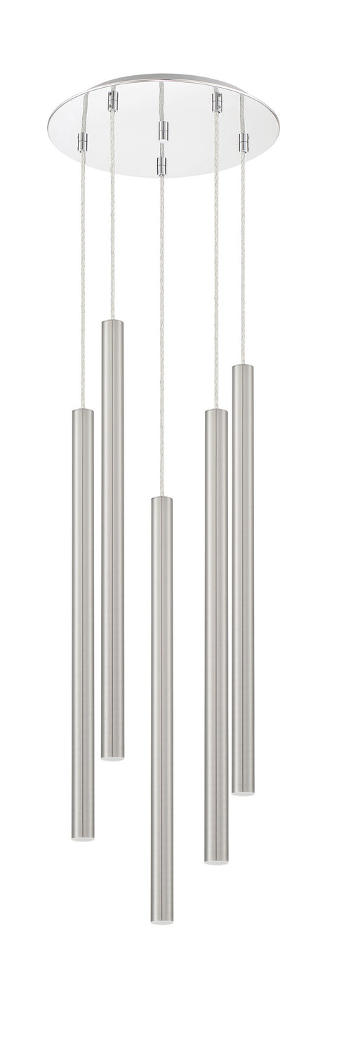 Z-Lite Forest 917MP24-BN-LED-5RCH Chandelier Light - Chrome