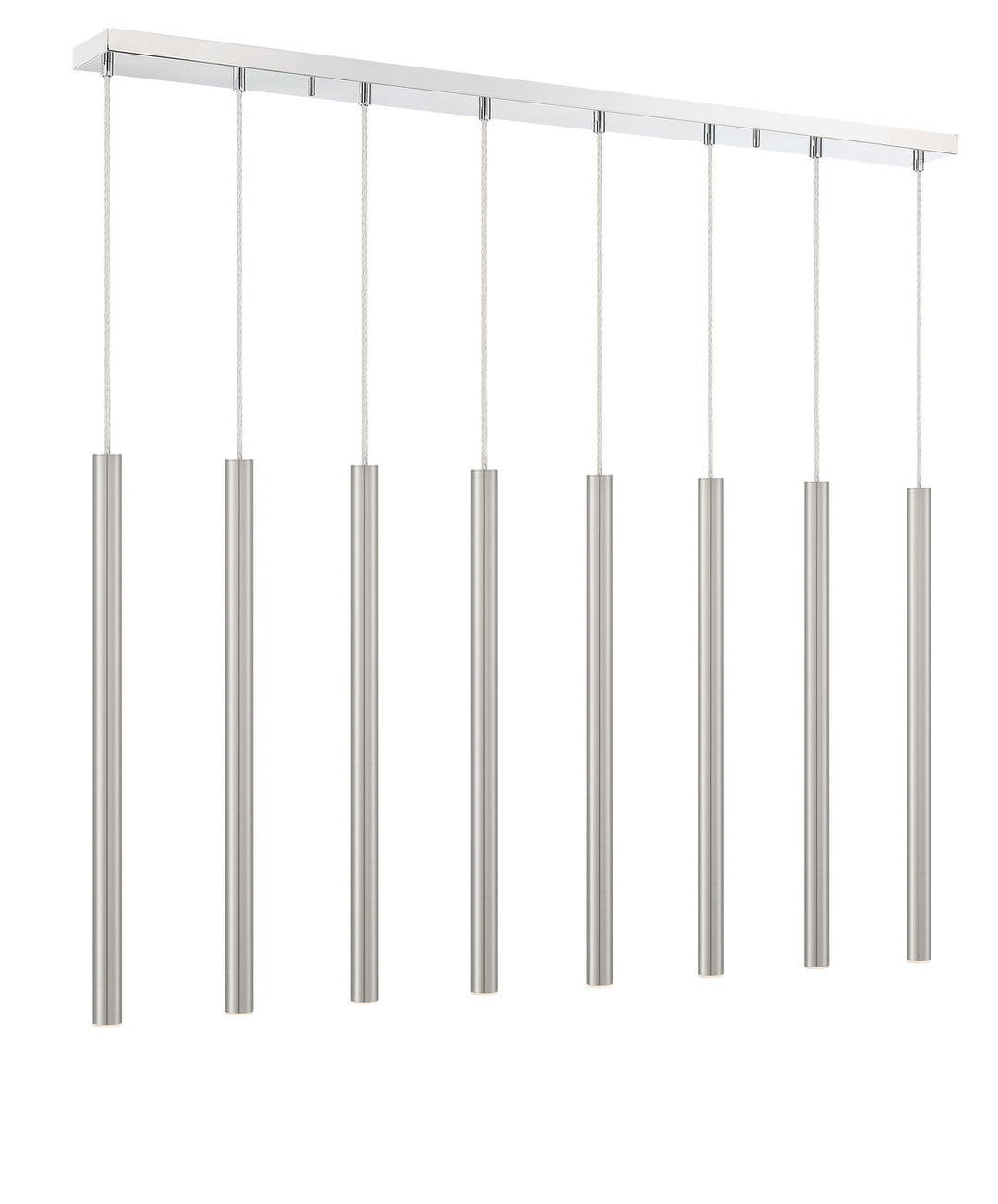 Z-Lite Forest 917MP24-BN-LED-8LCH Pendant Light - Chrome