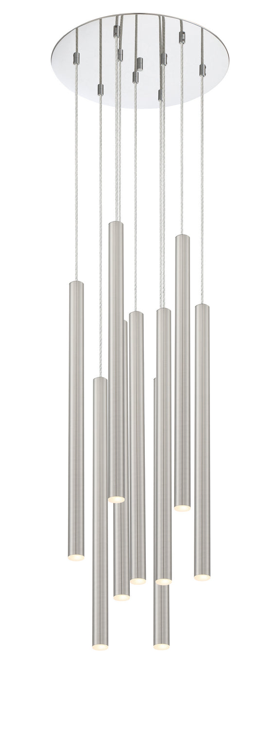 Z-Lite Forest 917MP24-BN-LED-9RCH Chandelier Light - Chrome
