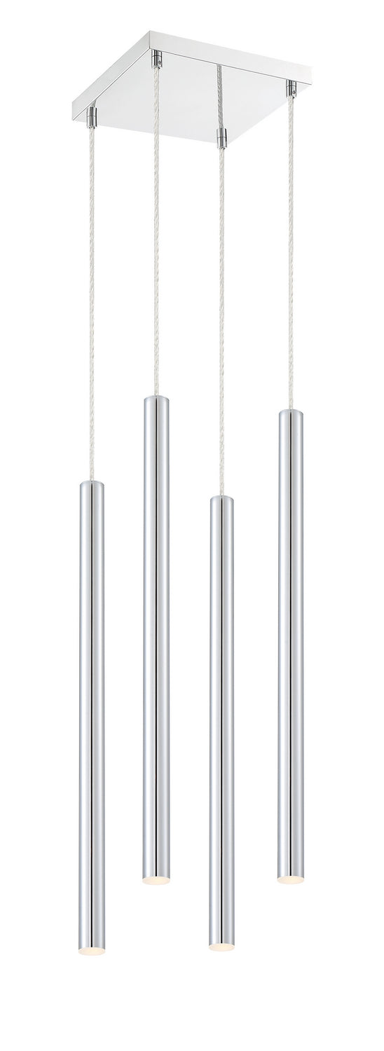 Z-Lite Forest 917MP24-CH-LED-4SCH Chandelier Light - Chrome