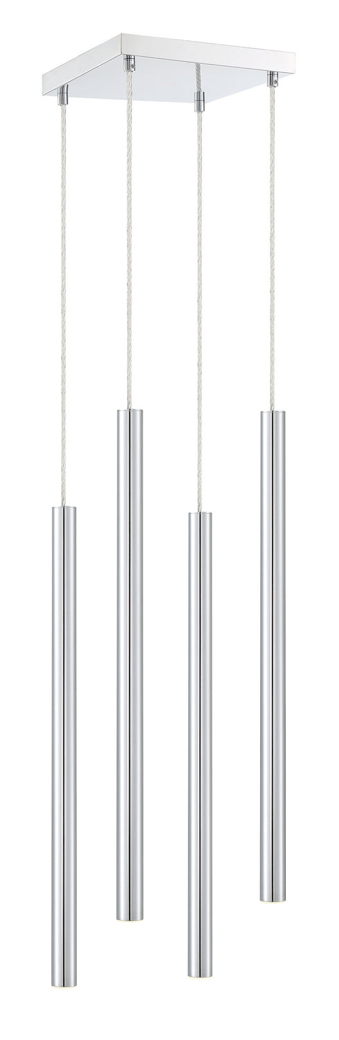 Z-Lite Forest 917MP24-CH-LED-4SCH Chandelier Light - Chrome