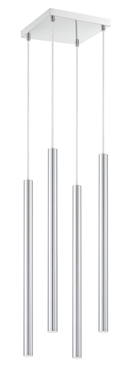 Z-Lite Forest 917MP24-CH-LED-4SCH Chandelier Light - Chrome