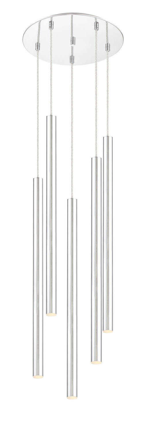 Z-Lite Forest 917MP24-CH-LED-5RCH Chandelier Light - Chrome