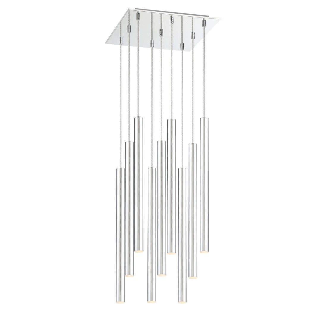 Z-Lite Forest 917MP24-CH-LED-9SCH Chandelier Light - Chrome