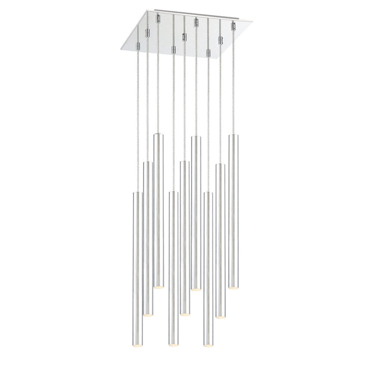 Z-Lite Forest 917MP24-CH-LED-9SCH Chandelier Light - Chrome