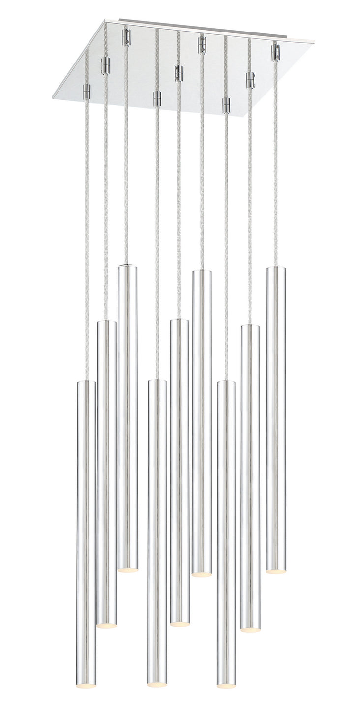 Z-Lite Forest 917MP24-CH-LED-9SCH Chandelier Light - Chrome