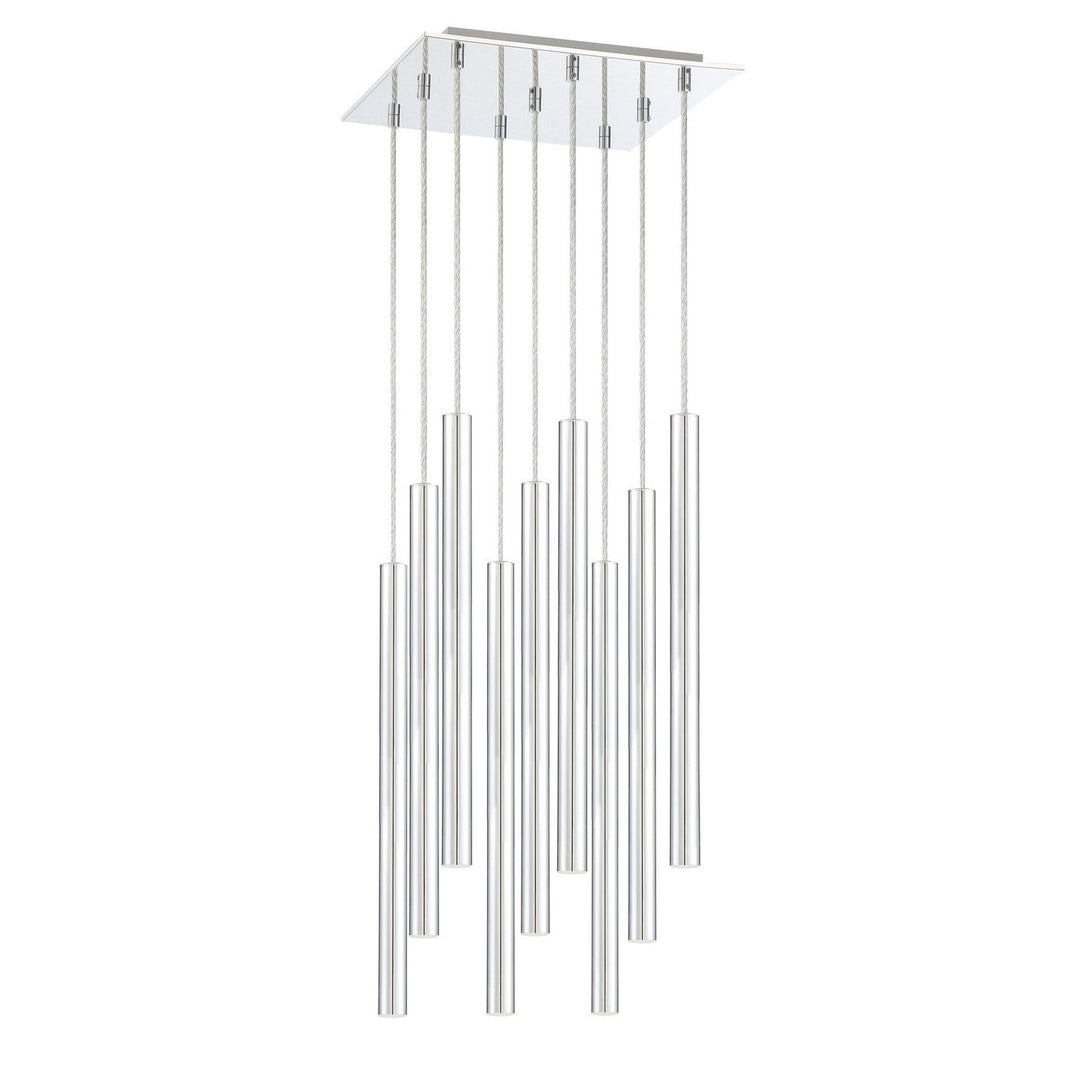 Z-Lite Forest 917MP24-CH-LED-9SCH Chandelier Light - Chrome