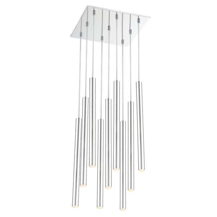 Z-Lite Forest 917MP24-CH-LED-9SCH Chandelier Light - Chrome