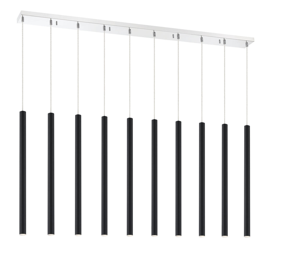 Z-Lite Forest 917MP24-MB-LED-10LCH Pendant Light - Chrome