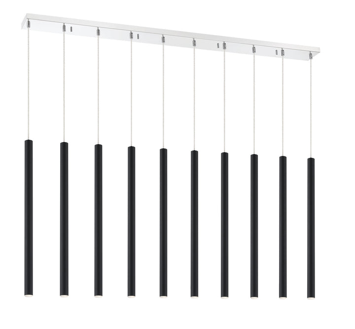Z-Lite Forest 917MP24-MB-LED-10LCH Pendant Light - Chrome