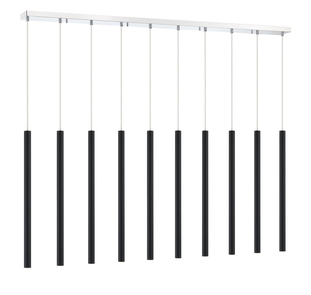 Z-Lite Forest 917MP24-MB-LED-10LCH Pendant Light - Chrome