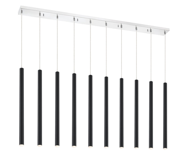 Z-Lite Forest 917MP24-MB-LED-10LCH Pendant Light - Chrome