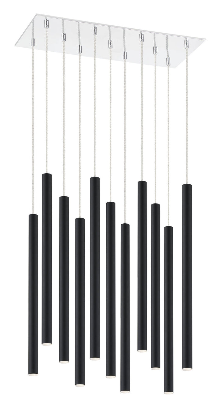 Z-Lite Forest 917MP24-MB-LED-11LCH Pendant Light - Chrome