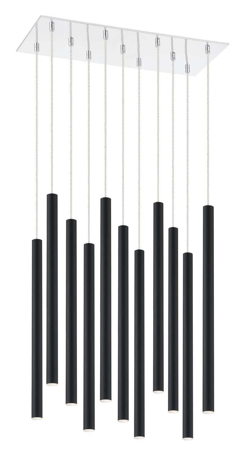 Z-Lite Forest 917MP24-MB-LED-11LCH Pendant Light - Chrome