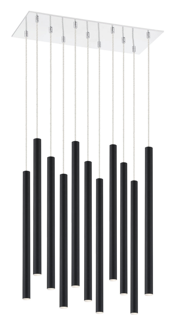 Z-Lite Forest 917MP24-MB-LED-11LCH Pendant Light - Chrome