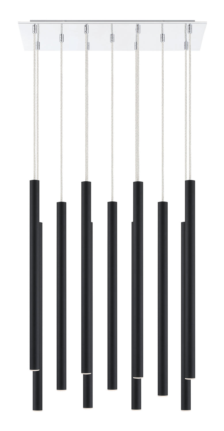 Z-Lite Forest 917MP24-MB-LED-11LCH Pendant Light - Chrome