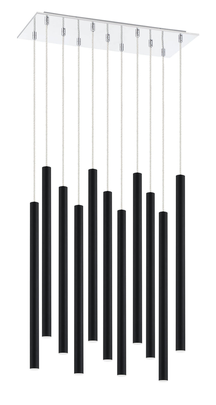 Z-Lite Forest 917MP24-MB-LED-11LCH Pendant Light - Chrome