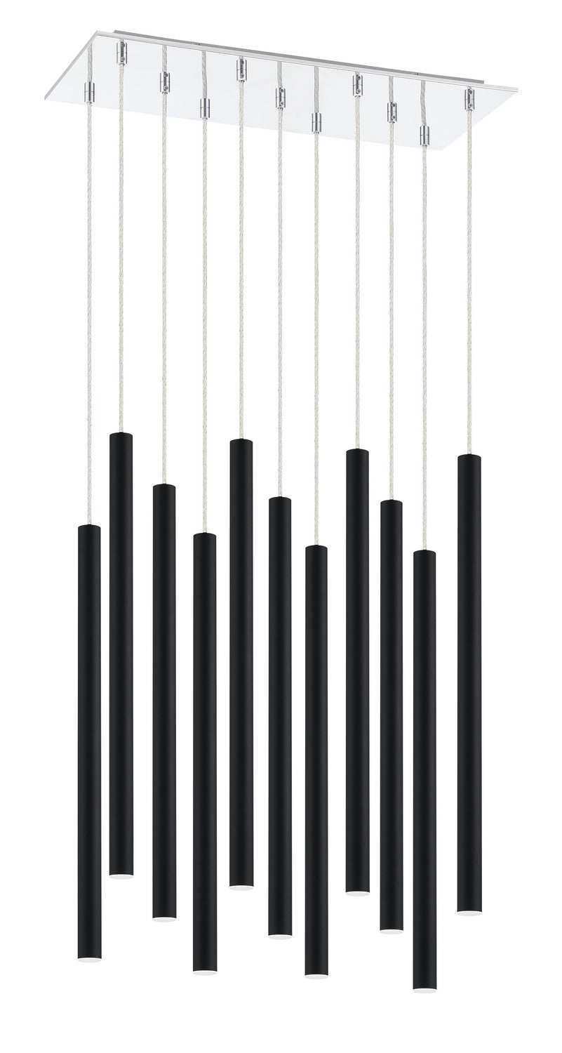 Z-Lite Forest 917MP24-MB-LED-11LCH Pendant Light - Chrome