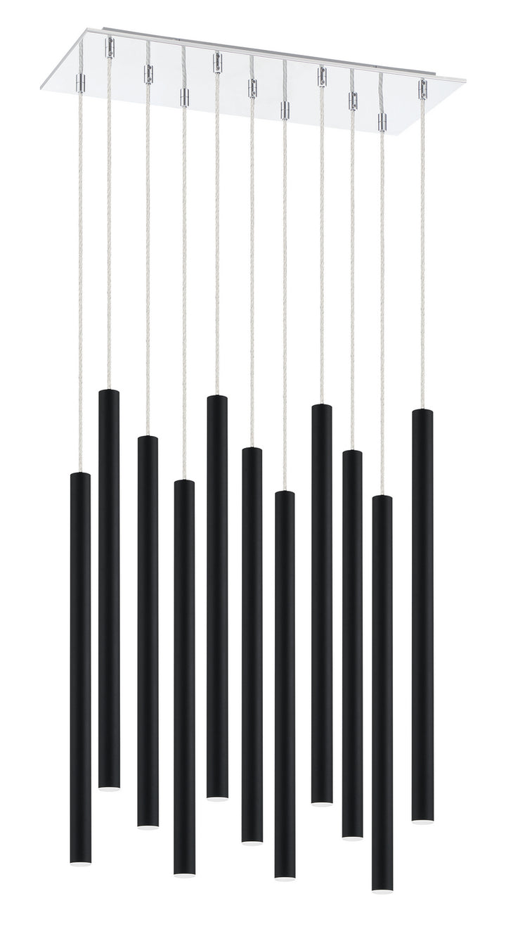 Z-Lite Forest 917MP24-MB-LED-11LCH Pendant Light - Chrome