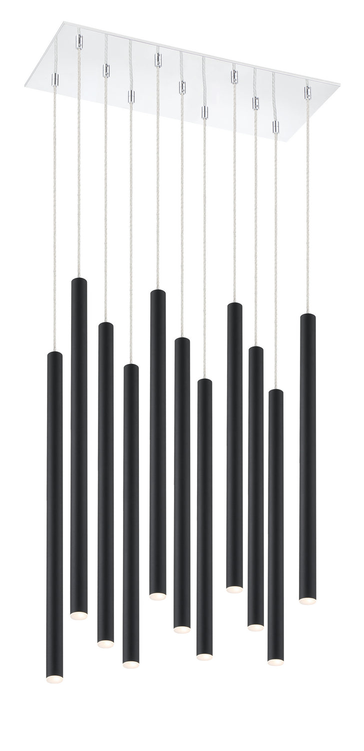Z-Lite Forest 917MP24-MB-LED-11LCH Pendant Light - Chrome