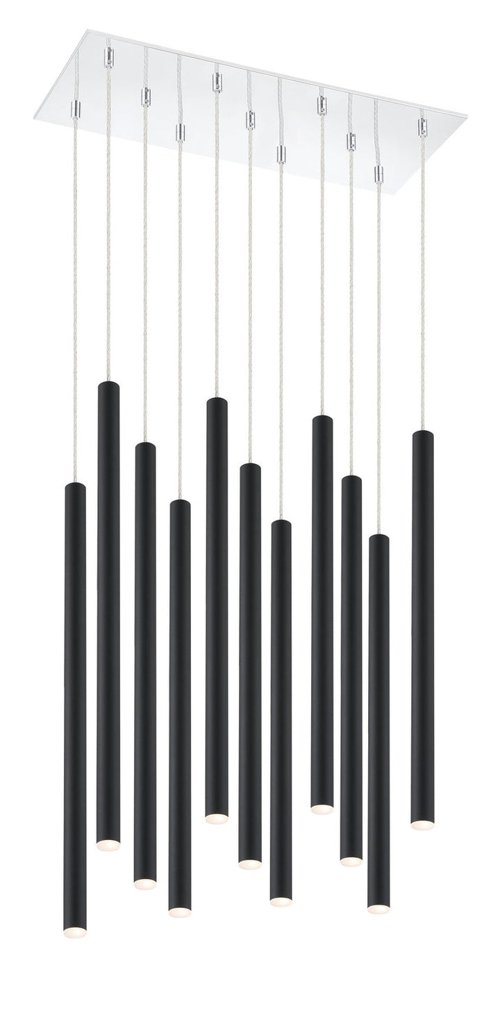 Z-Lite Forest 917MP24-MB-LED-11LCH Pendant Light - Chrome