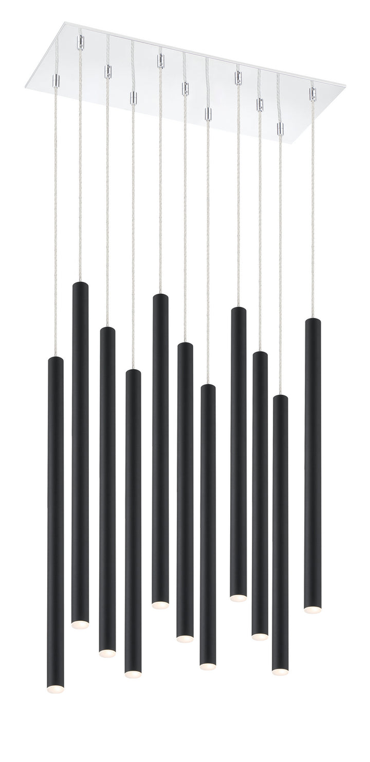 Z-Lite Forest 917MP24-MB-LED-11LCH Pendant Light - Chrome
