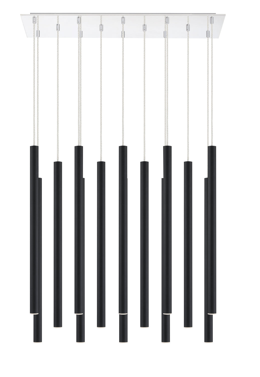 Z-Lite Forest 917MP24-MB-LED-14LCH Pendant Light - Chrome