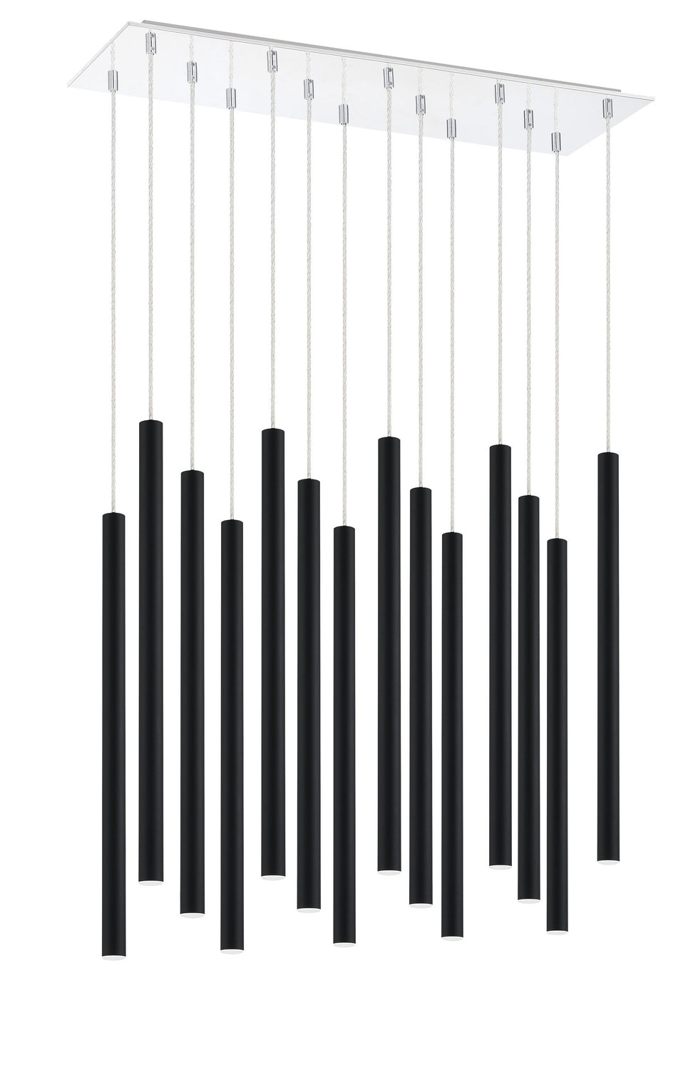 Z-Lite Forest 917MP24-MB-LED-14LCH Pendant Light - Chrome