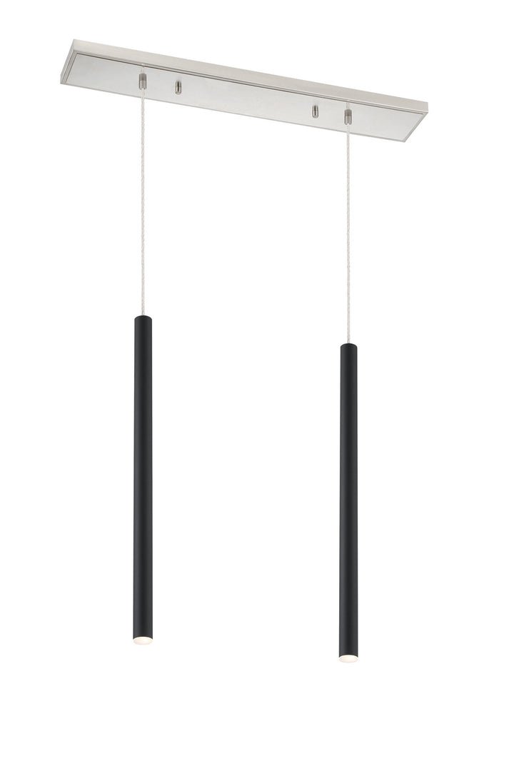 Z-Lite Forest 917MP24-MB-LED-2LBN Pendant Light - Brushed Nickel