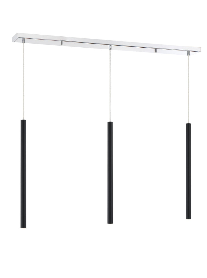 Z-Lite Forest 917MP24-MB-LED-3LCH Pendant Light - Chrome